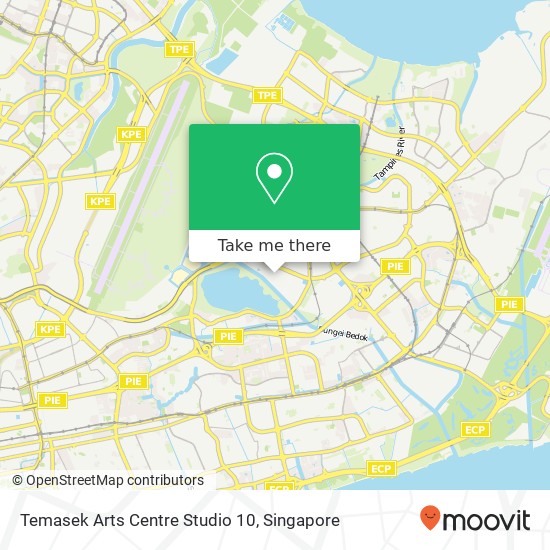 Temasek Arts Centre Studio 10 map