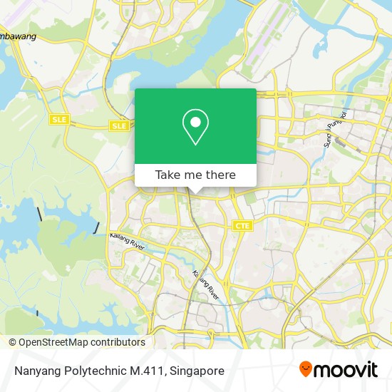 Nanyang Polytechnic M.411 map