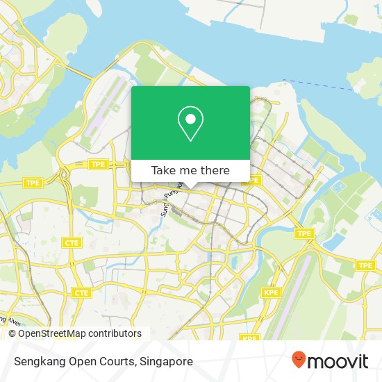 Sengkang Open Courts地图