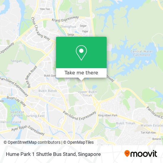 Hume Park 1 Shuttle Bus Stand地图