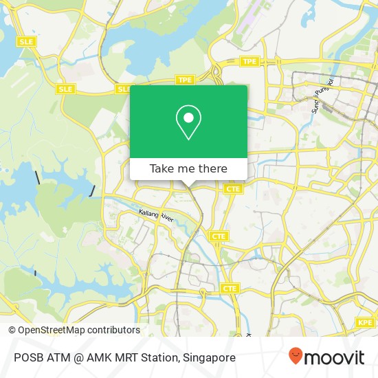 POSB ATM @ AMK MRT Station地图