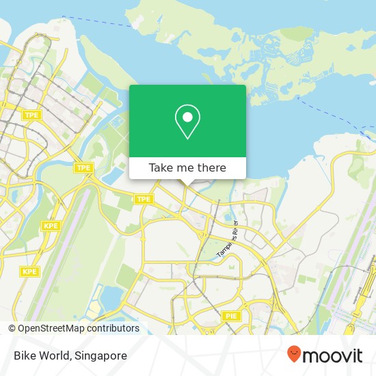 Bike World map