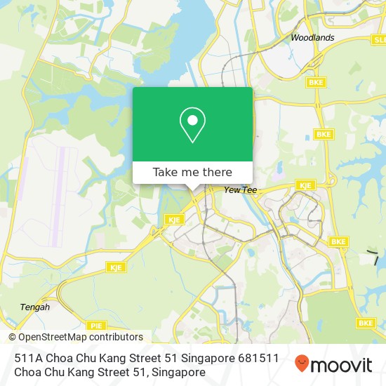 511A Choa Chu Kang Street 51 Singapore 681511 Choa Chu Kang Street 51 map