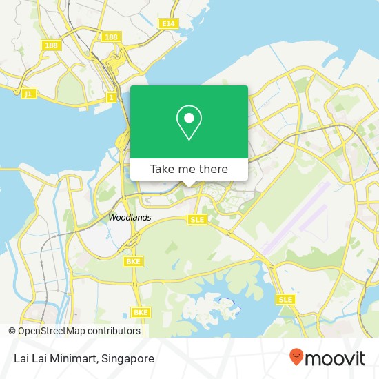 Lai Lai Minimart map