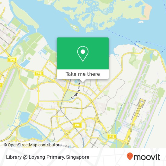 Library @ Loyang Primary map