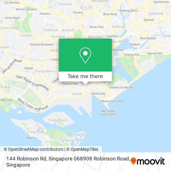 144 Robinson Rd, Singapore 068908 Robinson Road map