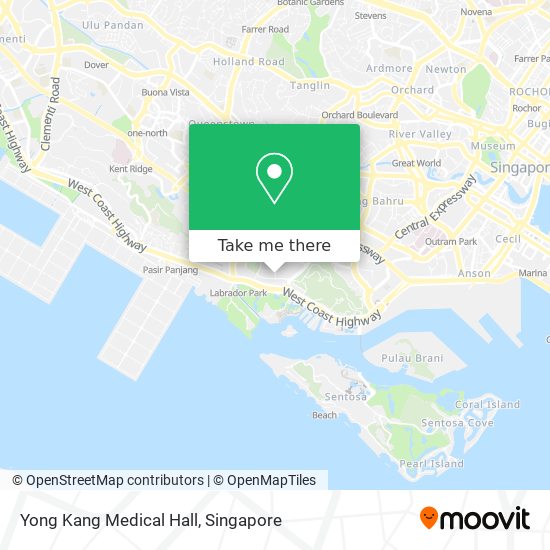 Yong Kang Medical Hall map