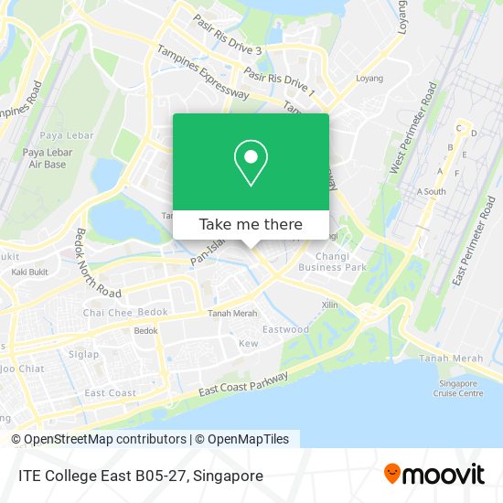 ITE College East B05-27 map