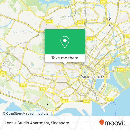 Leonie Studio Apartment map