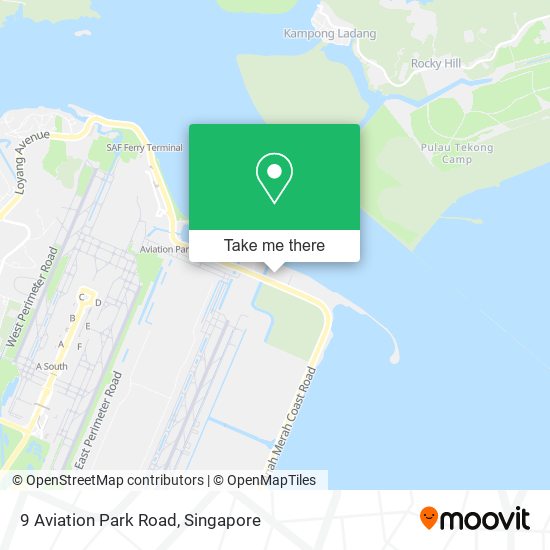 9 Aviation Park Road map