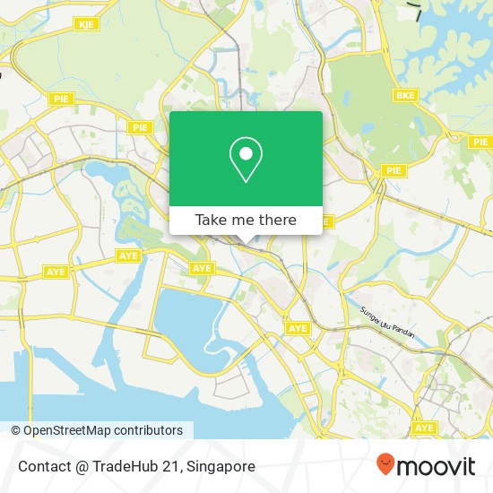 Contact @ TradeHub 21 map