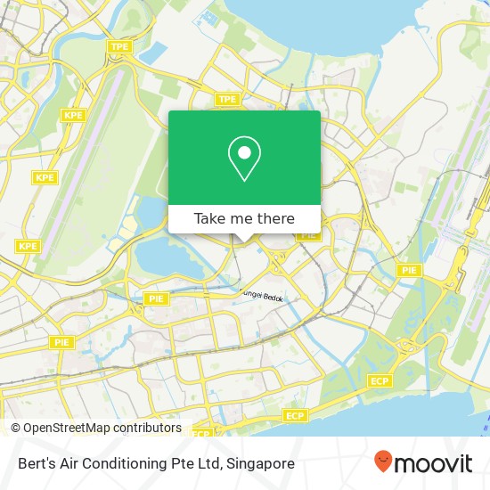 Bert's Air Conditioning Pte Ltd map