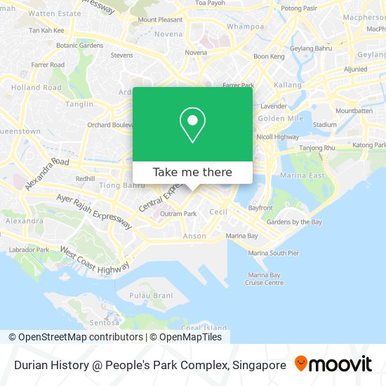 Durian History @ People's Park Complex map