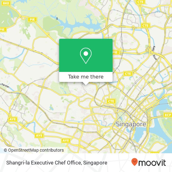 Shangri-la Executive Chef Office map