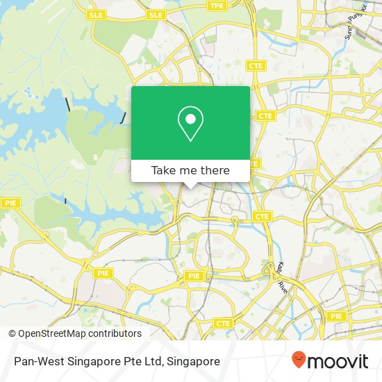 Pan-West Singapore Pte Ltd map