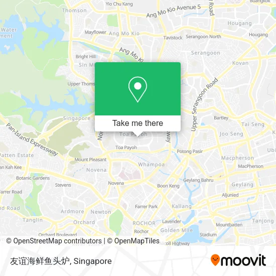友谊海鲜鱼头炉 map