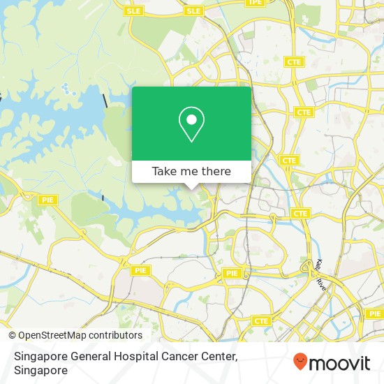 Singapore General Hospital Cancer Center map
