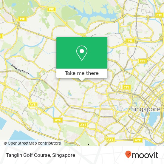 Tanglin Golf Course map