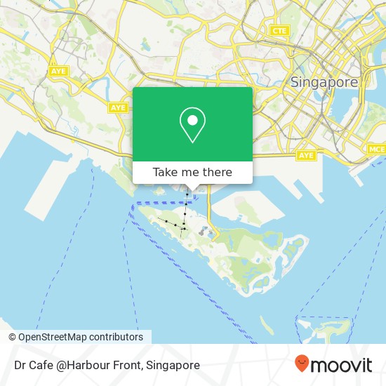 Dr Cafe @Harbour Front map