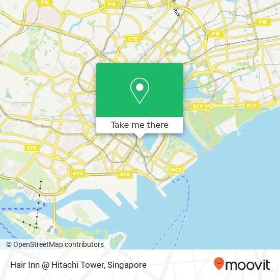 Hair Inn @ Hitachi Tower map