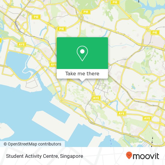 Student Activity Centre map