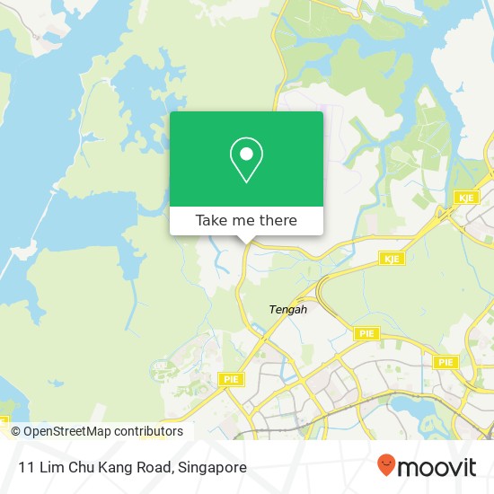 11 Lim Chu Kang Road地图