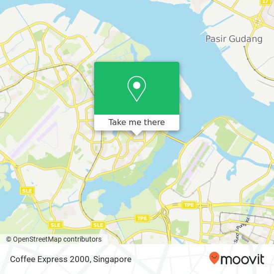 Coffee Express 2000 map