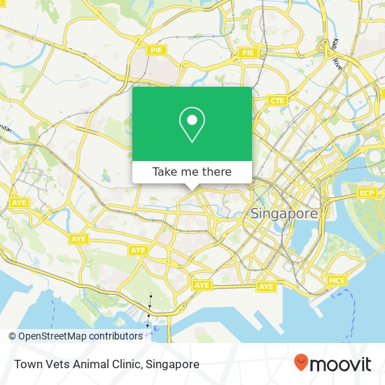 Town Vets Animal Clinic map