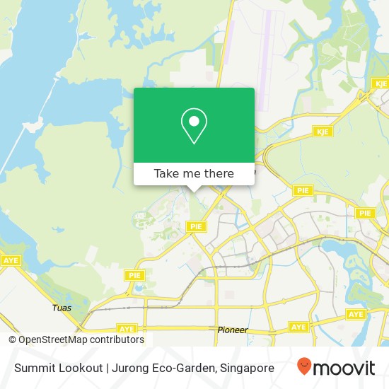 Summit Lookout | Jurong Eco-Garden map