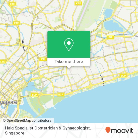 Haig Specialist Obstetrician & Gynaecologist map