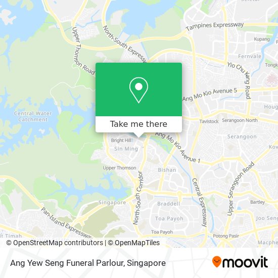 Ang Yew Seng Funeral Parlour map