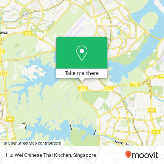 Hui Wei Chinese Thai Kitchen map