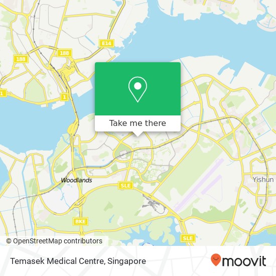 Temasek Medical Centre map