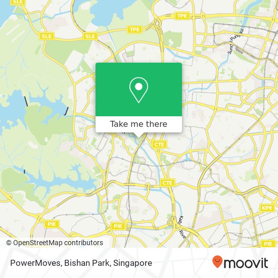 PowerMoves, Bishan Park地图