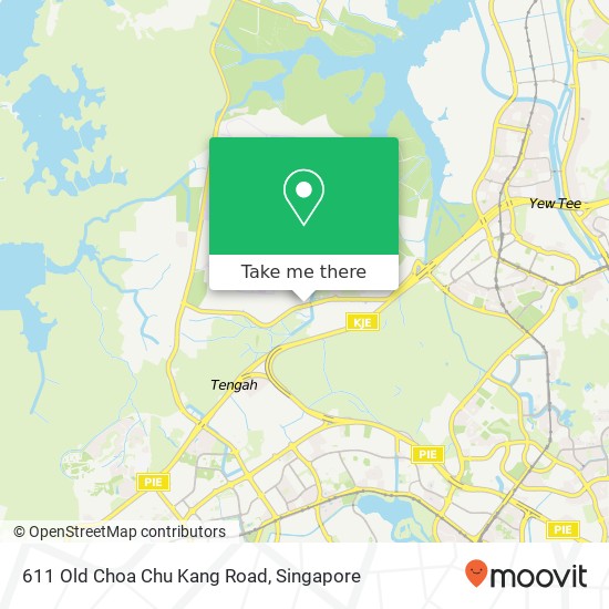 611 Old Choa Chu Kang Road地图