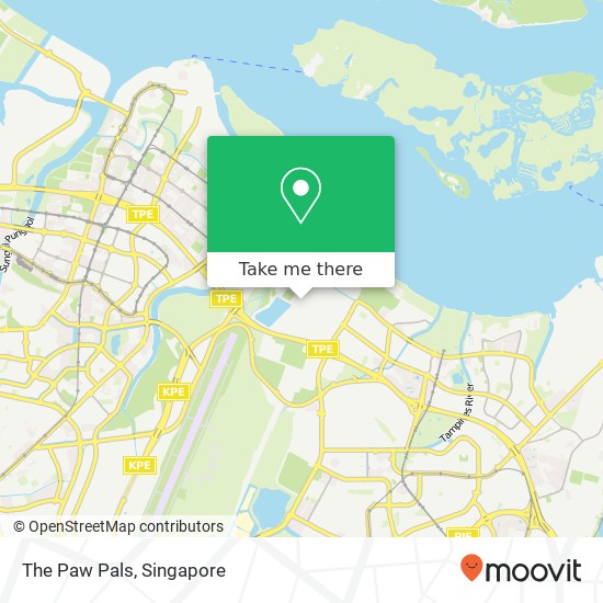 The Paw Pals map