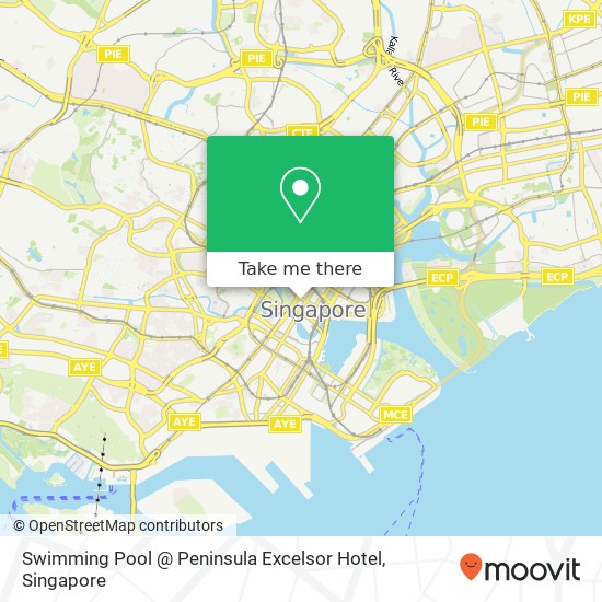Swimming Pool @ Peninsula Excelsor Hotel map