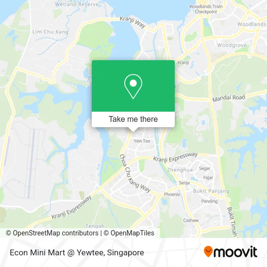 Econ Mini Mart @ Yewtee map