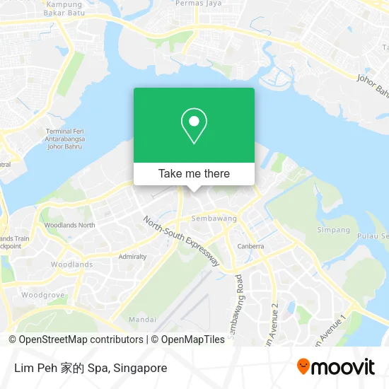 Lim Peh 家的 Spa地图