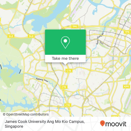 James Cook University Ang Mo Kio Campus地图