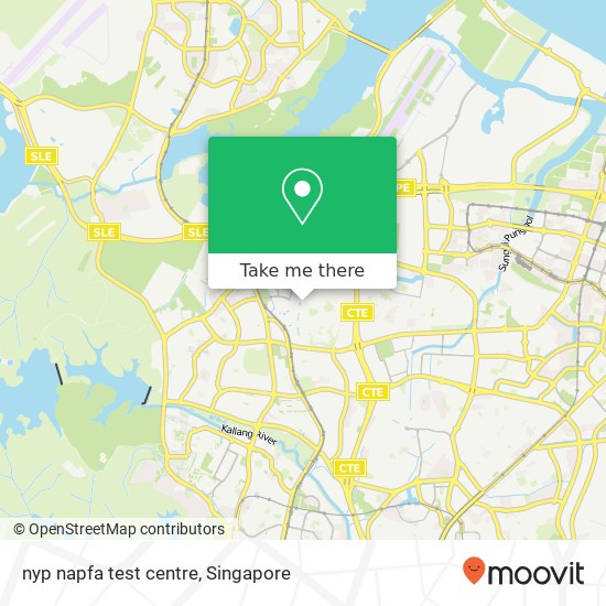 nyp napfa test centre map