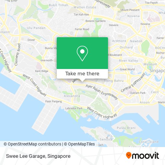 Swee Lee Garage map