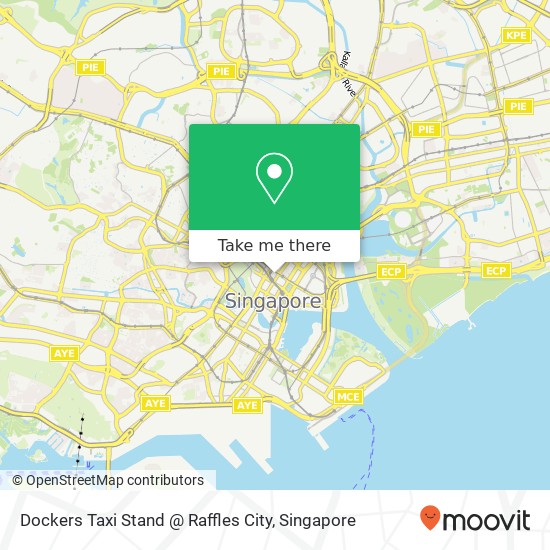 Dockers Taxi Stand @ Raffles City map
