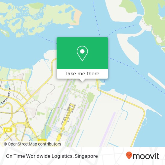 On Time Worldwide Logistics map