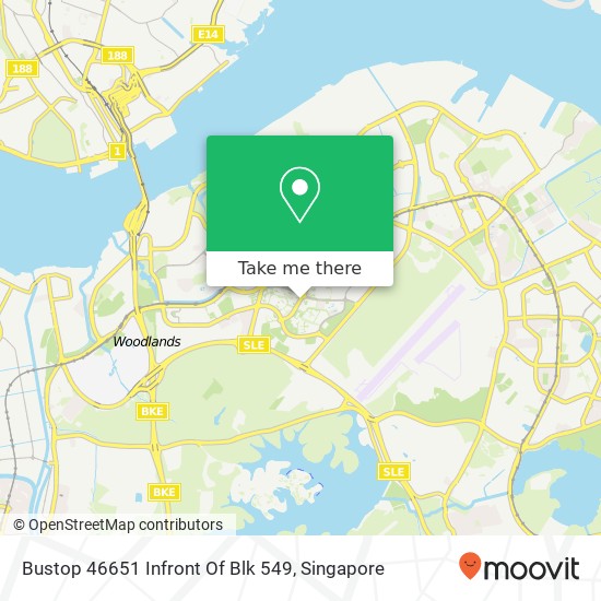 Bustop 46651 Infront Of Blk 549 map