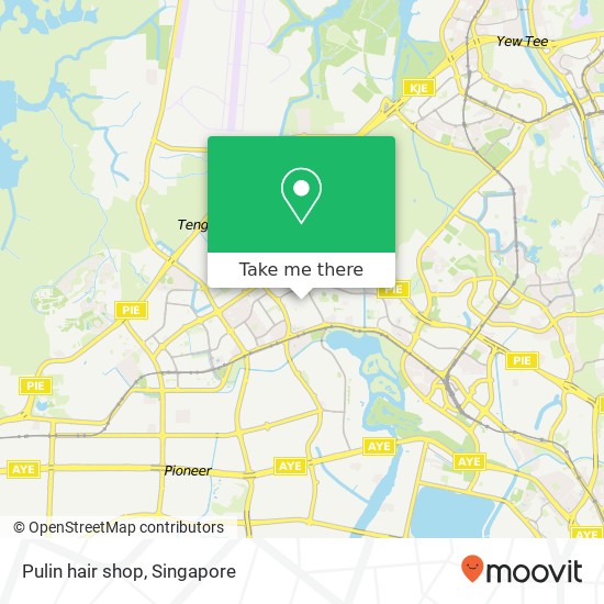 Pulin hair shop map