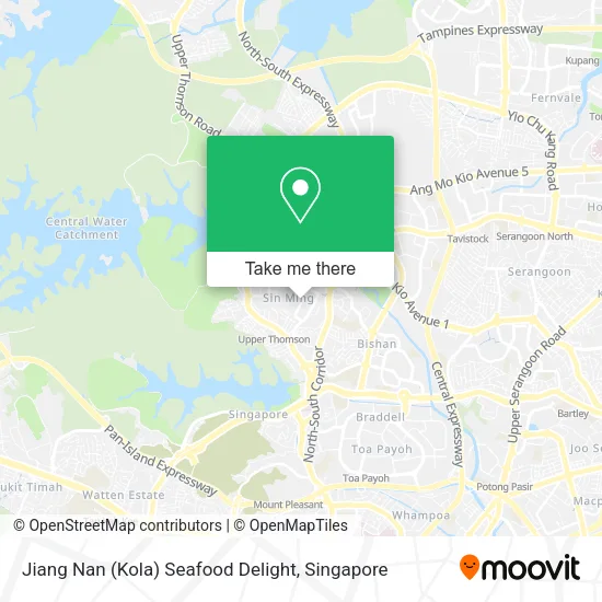 Jiang Nan (Kola) Seafood Delight map