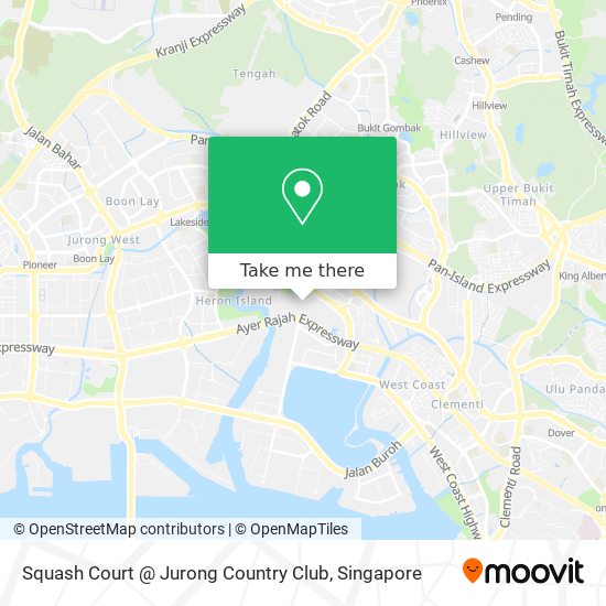 Squash Court @ Jurong Country Club地图