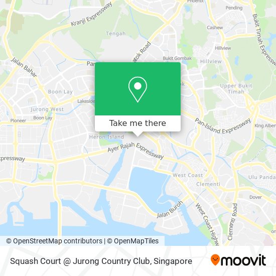 Squash Court @ Jurong Country Club map