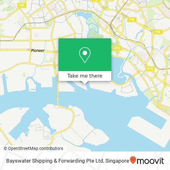 Bayswater Shipping & Forwarding Pte Ltd map